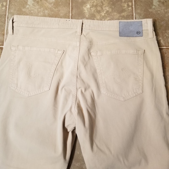 AG Everett Slim Straight Leg Jeans Tan - Picture 7 of 14